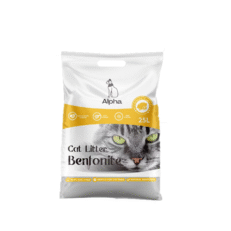ALPHA CAT LITTER 25L (LEMON)