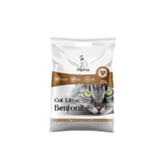 ALPHA CAT LITTER 25L (BABY POWDER)