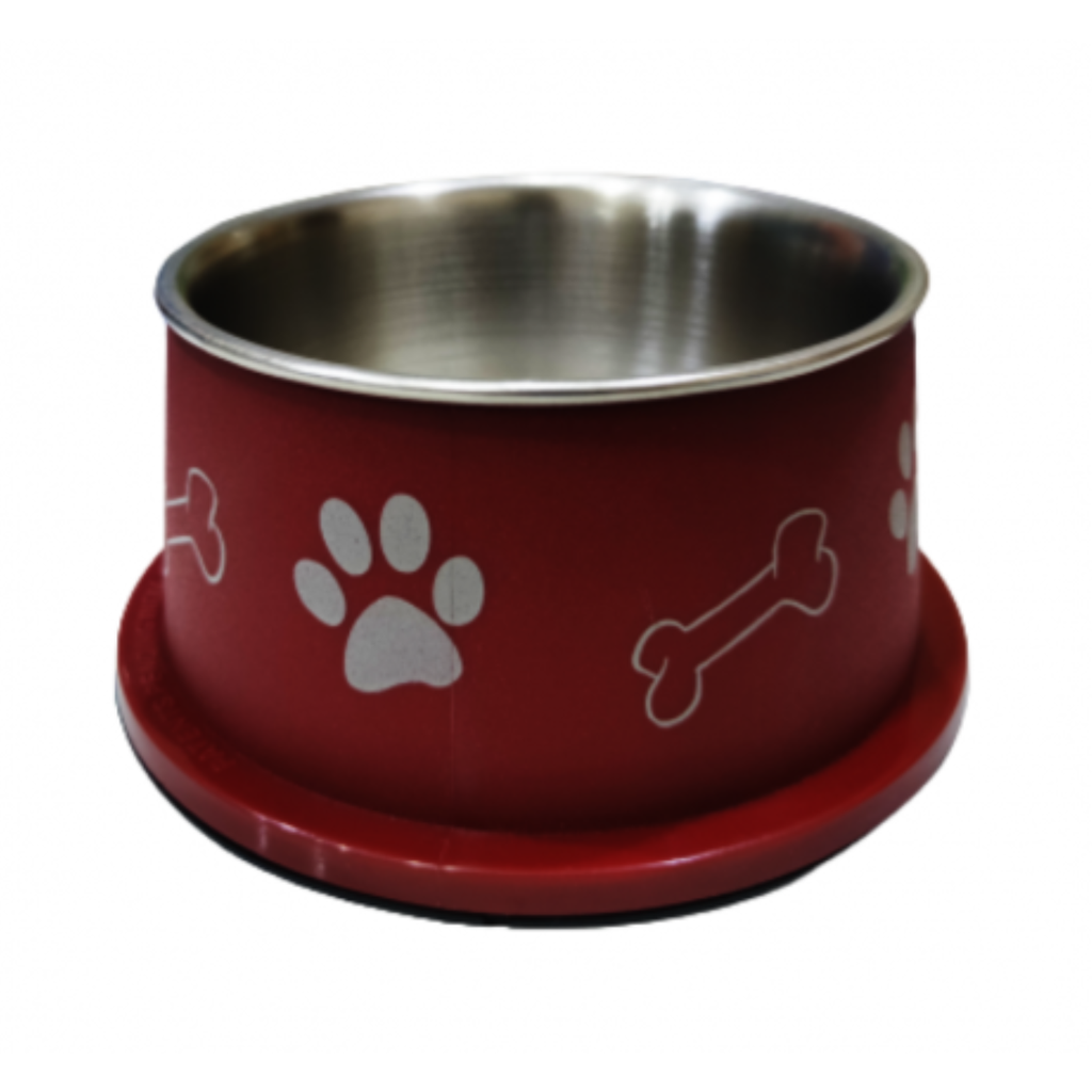 Petbroo Floor Dinner Bowl[Diameter - 16cm]