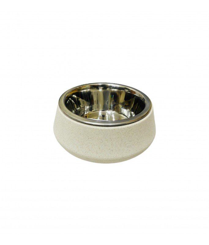 Petbroo Natural Stone Dish[Diameter - 17cm]