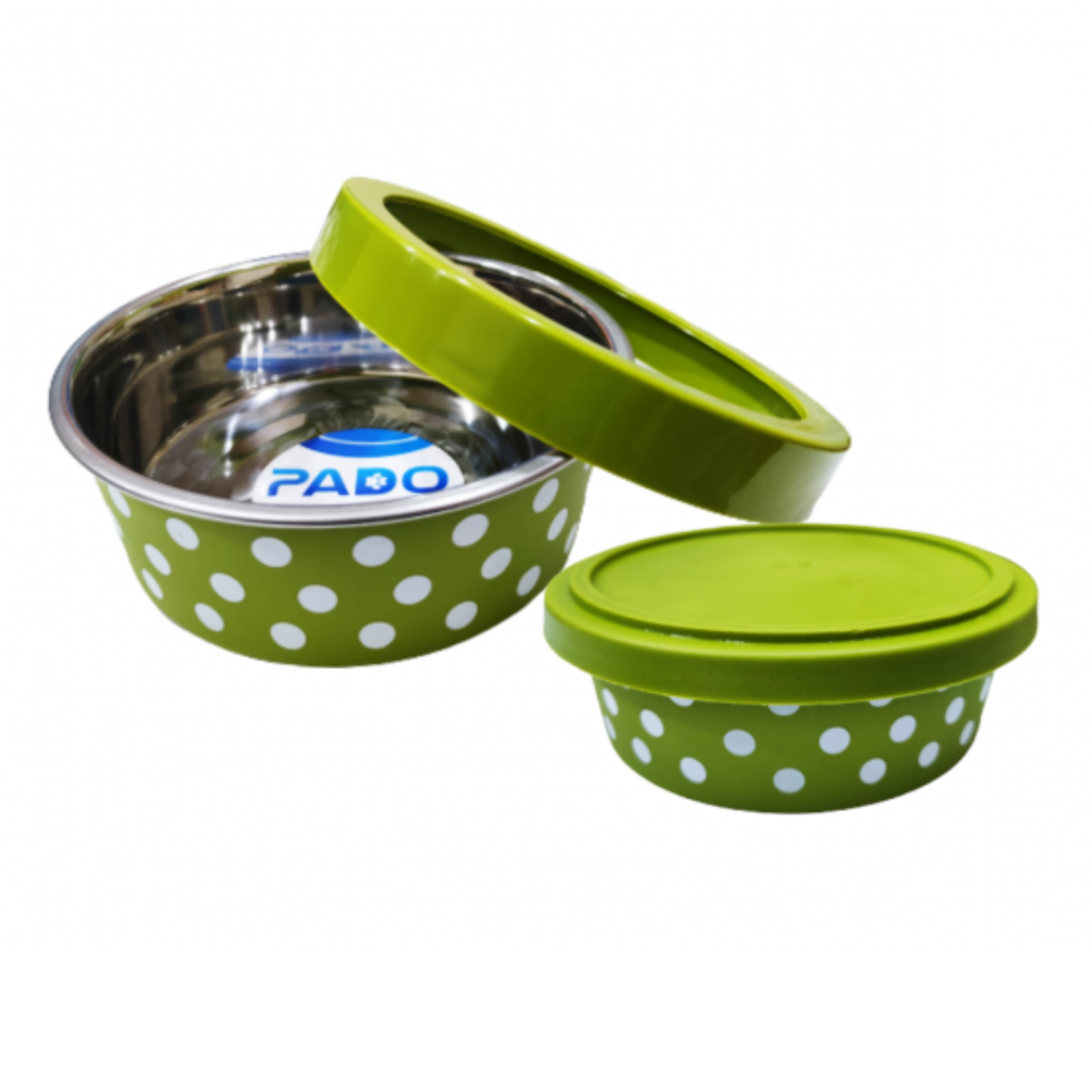 Petbroo Travel Bowls  -14cm + 15cm[Diameter - 14cm+15cm]
